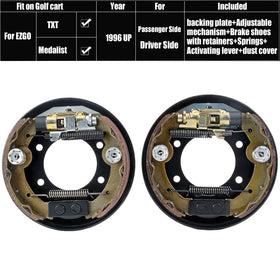 Roykaw EZGO TXT brake assembly passenger-side improves braking balance
