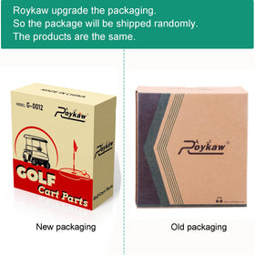 Roykaw brake assembly packaging with OEM references for quick fit check