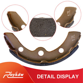 Roykaw brake shoes packaging protects components during shipping