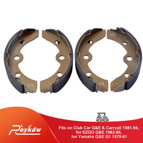 Roykaw brake shoes easy installation supports DIY maintenance