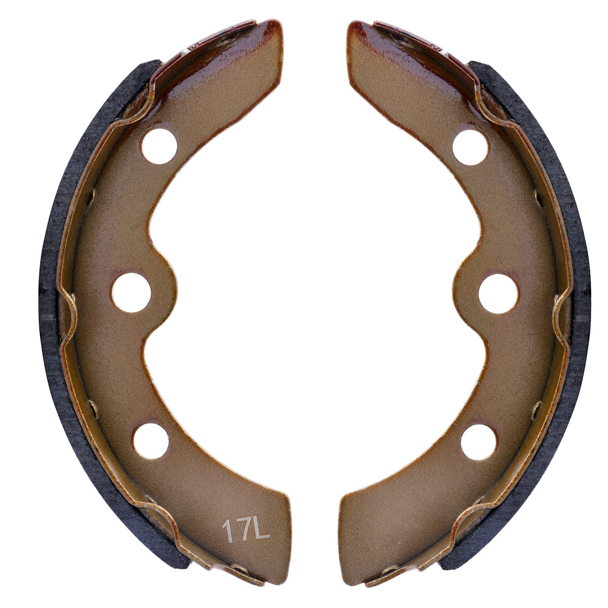 Roykaw brake shoes installed on a Club Car DS demonstrate reliable braking