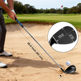 Roykaw wedge aids bunker escape with 56-degree design for diverse sands.
