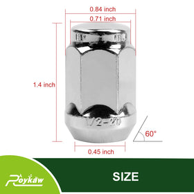 Roykaw chrome finish resists rust in outdoor golf cart use.
