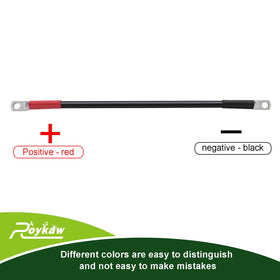 Roykaw closed-design cable plugs provide durable, weather-resistant connections.