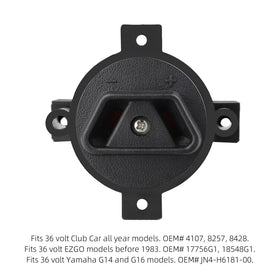 Roykaw Club Car 36V compatibility plug for steady charging connections