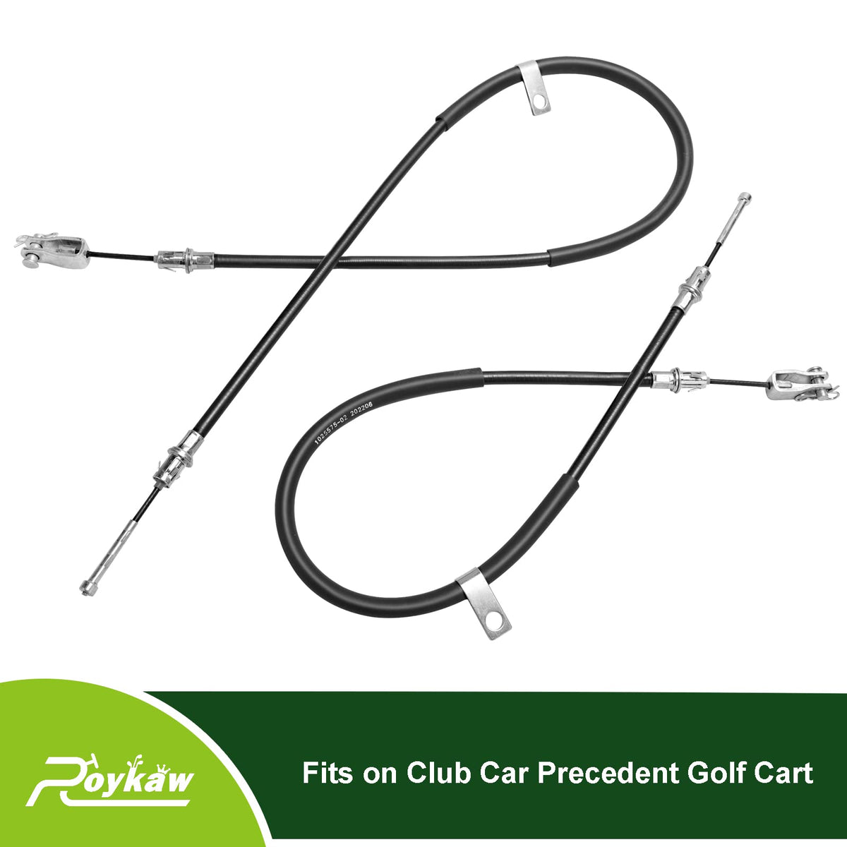 Roykaw OEM replacement compatible brake cables for easy maintenance.