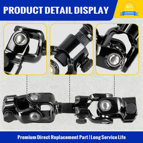 Roykaw steering joint installation on Club Car Carryall for easy replacement.