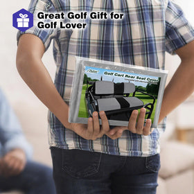 Roykaw rear seat protection for Club Car and other common golf carts.