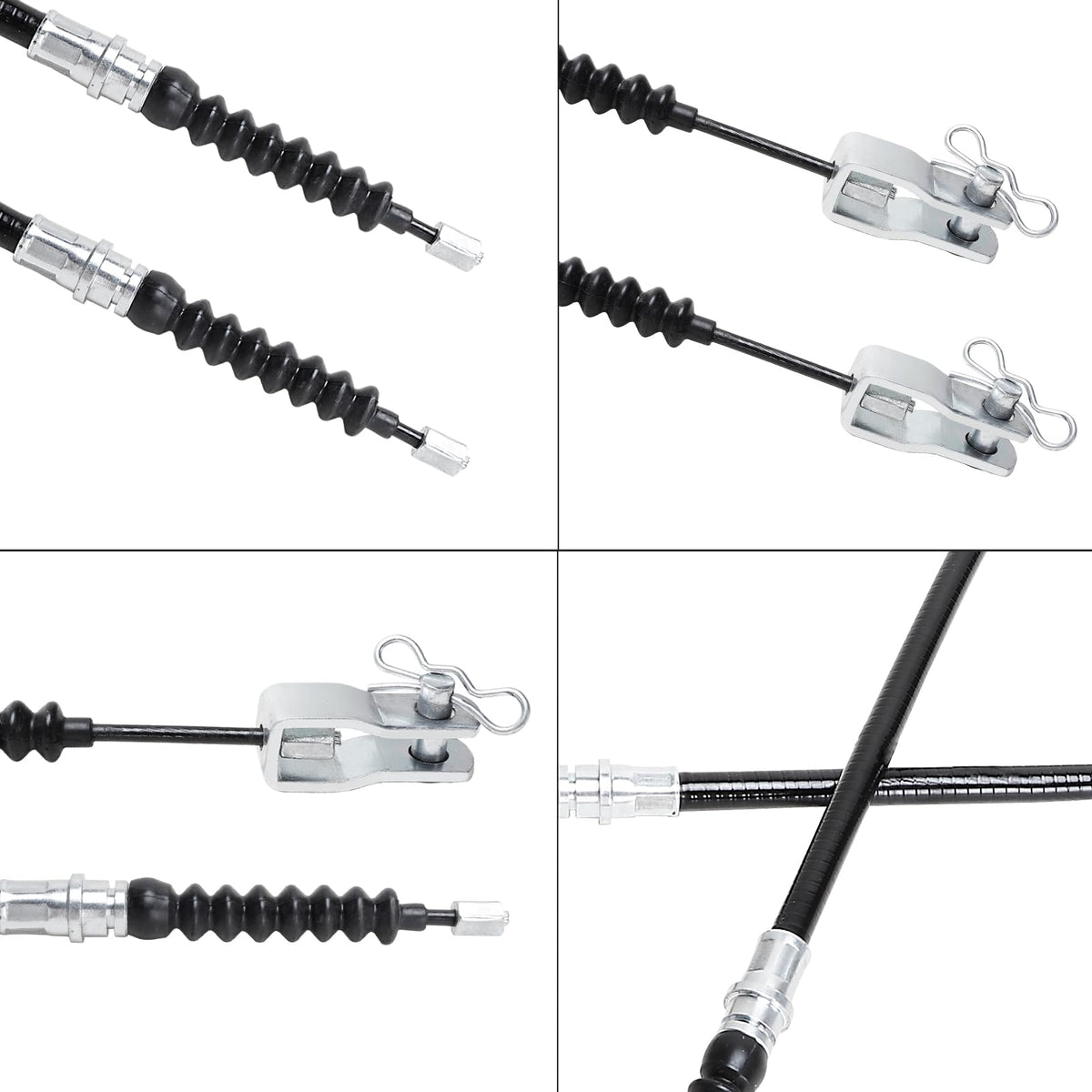 Roykaw Club Car DS brake cable assembly for 2000-up models, replacement option.