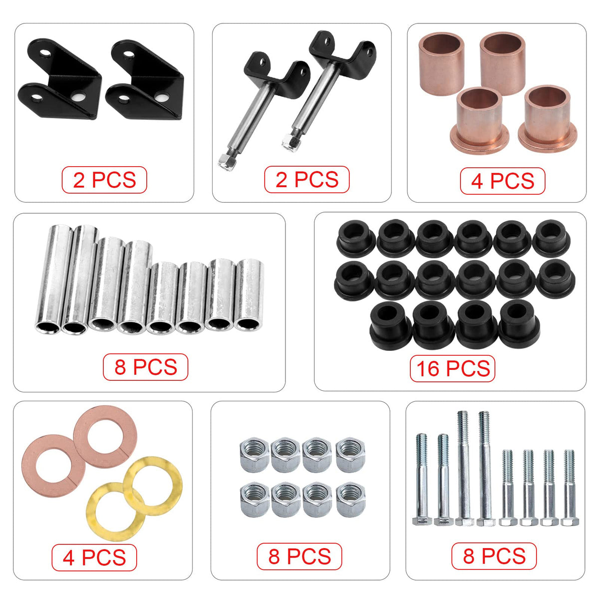 Roykaw clevis bolts set ensures secure arms with reliable fit.