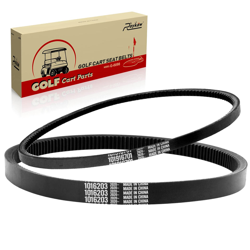 Roykaw clutch drive belt for Club Car DS ensures durable torque.