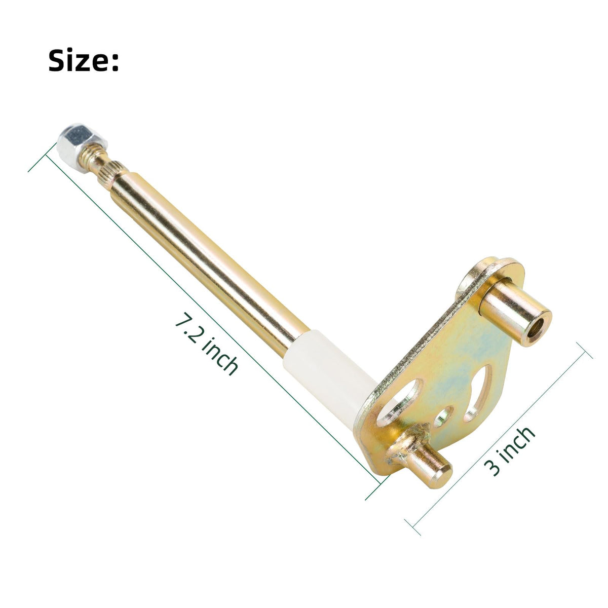 Roykaw pivot rod compatible with Club Car DS gas and electric models.