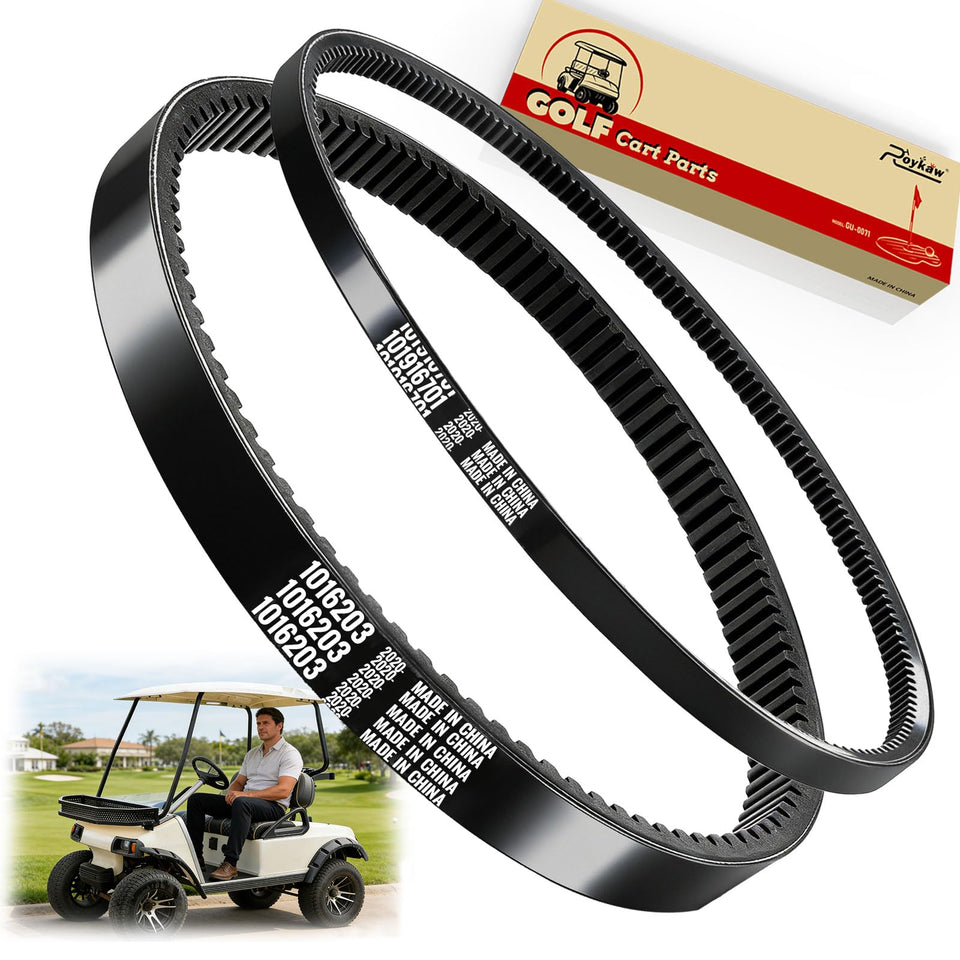 Roykaw golf cart belt kit for Club Car DS and Precedent ready for maintenance use