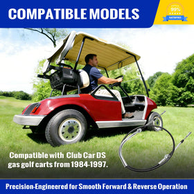 Roykaw club-car ds shift cable performance for stable gear changes.