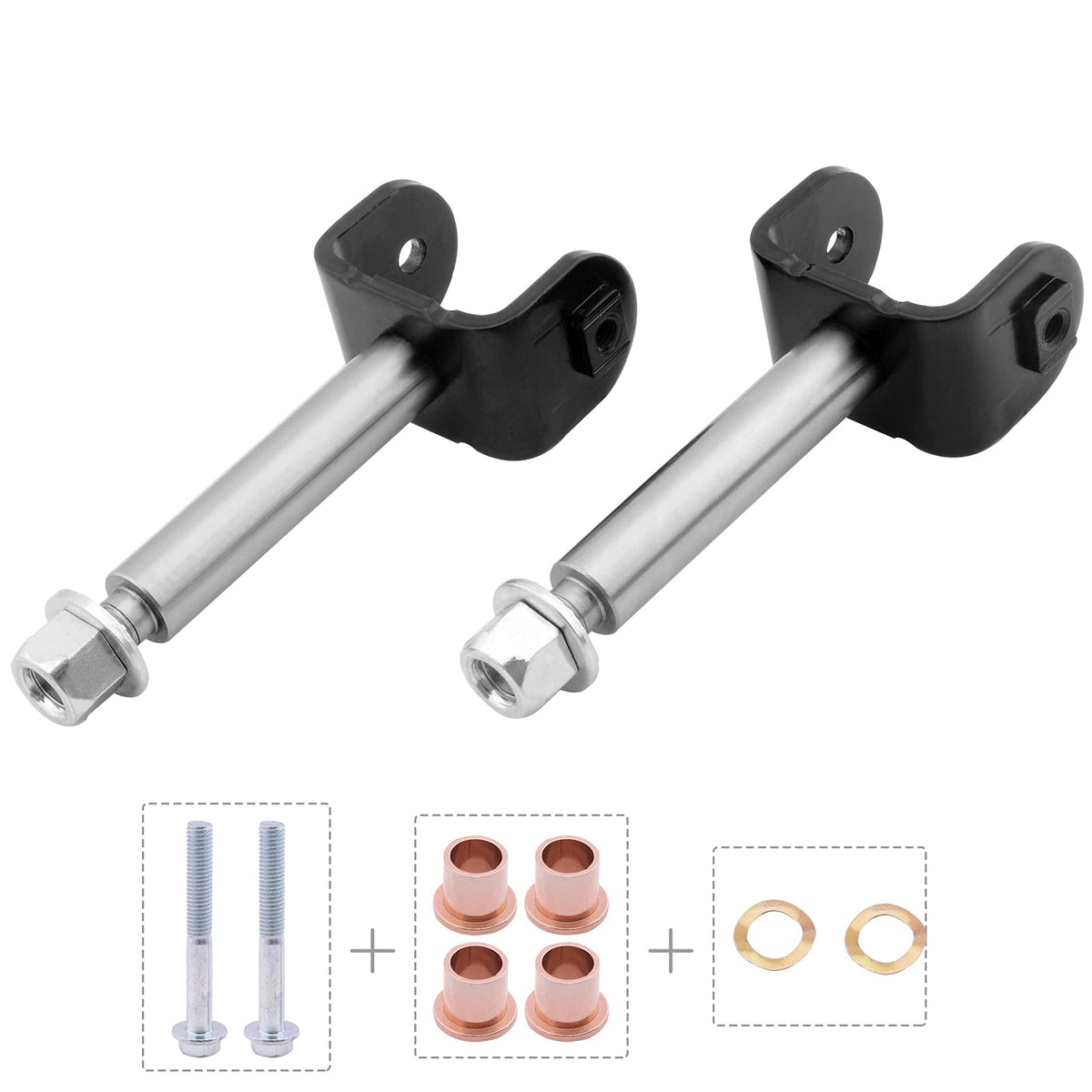 Roykaw kingpin kit for Club Car Precedent, driver-side assembly ensures easier alignment