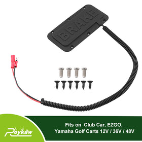 Roykaw compatible brake switch for Club Car EZGO Yamaha carts provides clear signaling
