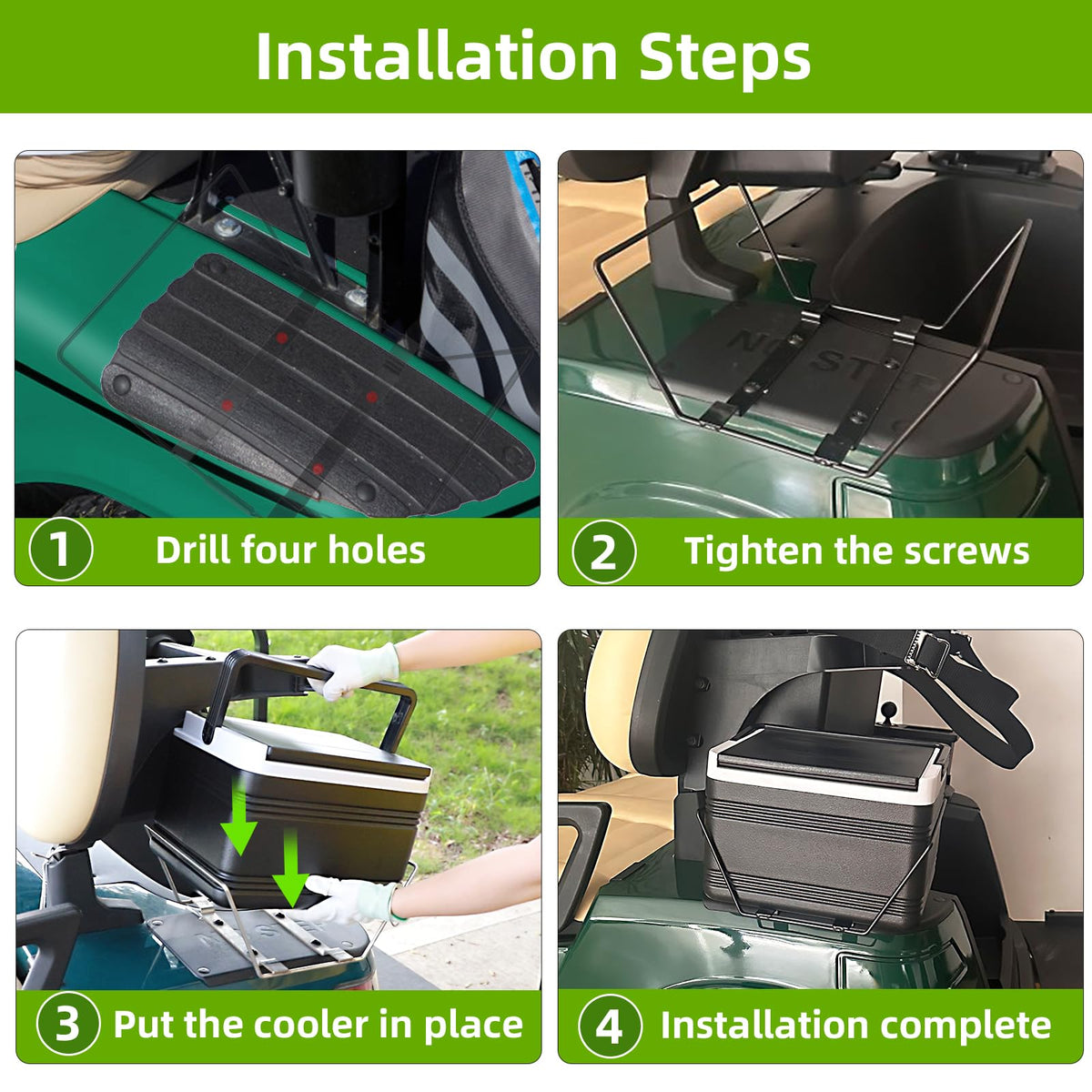 Roykaw compatible with EZGO Club Car Yamaha golf carts.
