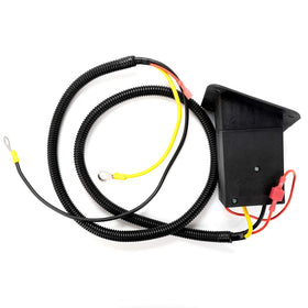 Roykaw DC charger plug demonstrates easy replacement for Medalist carts