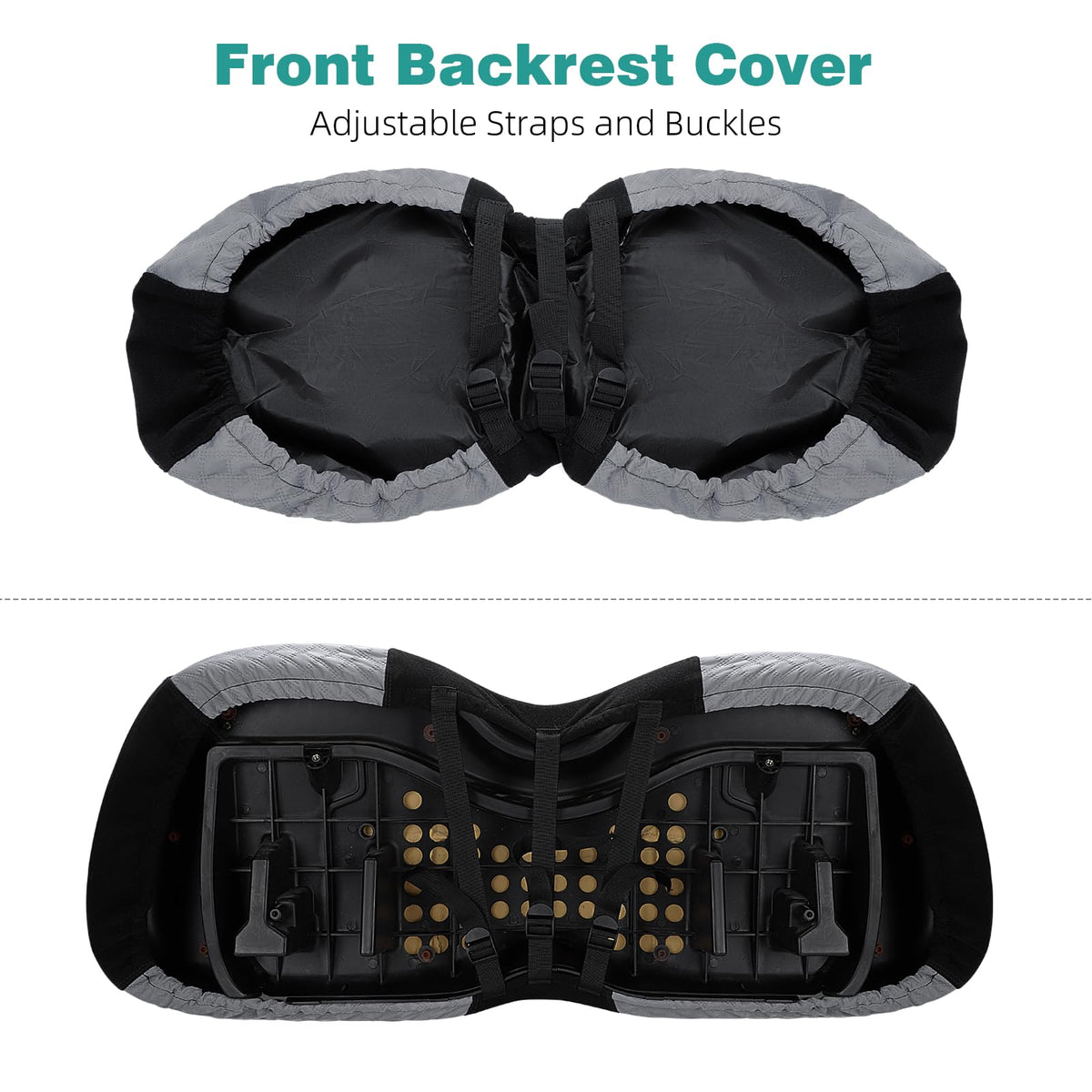 Roykaw Diamond-pattern seating with air flow for comfortable rounds.