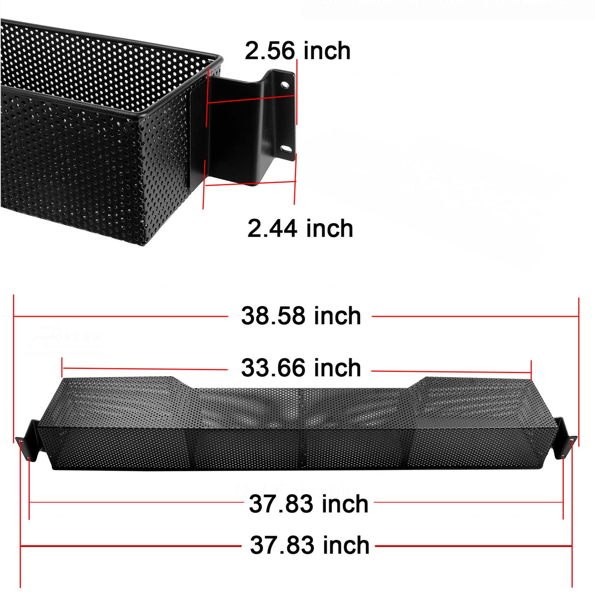 Roykaw Drive G29 front basket corrosion-resistant iron construction