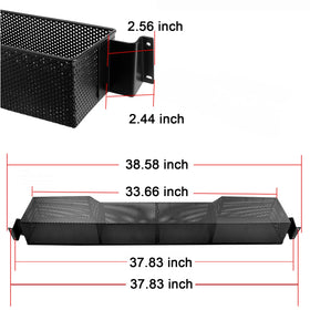 Roykaw Drive G29 front basket corrosion-resistant iron construction