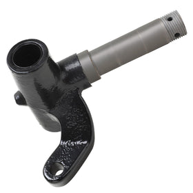 Close-up of the left-side spindle highlighting robust finish for long-term performance.