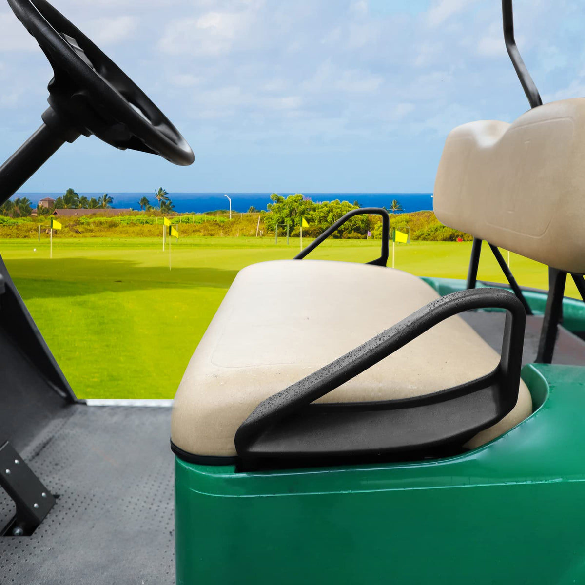 Dual-armrest kit provides balanced support for driver and passenger