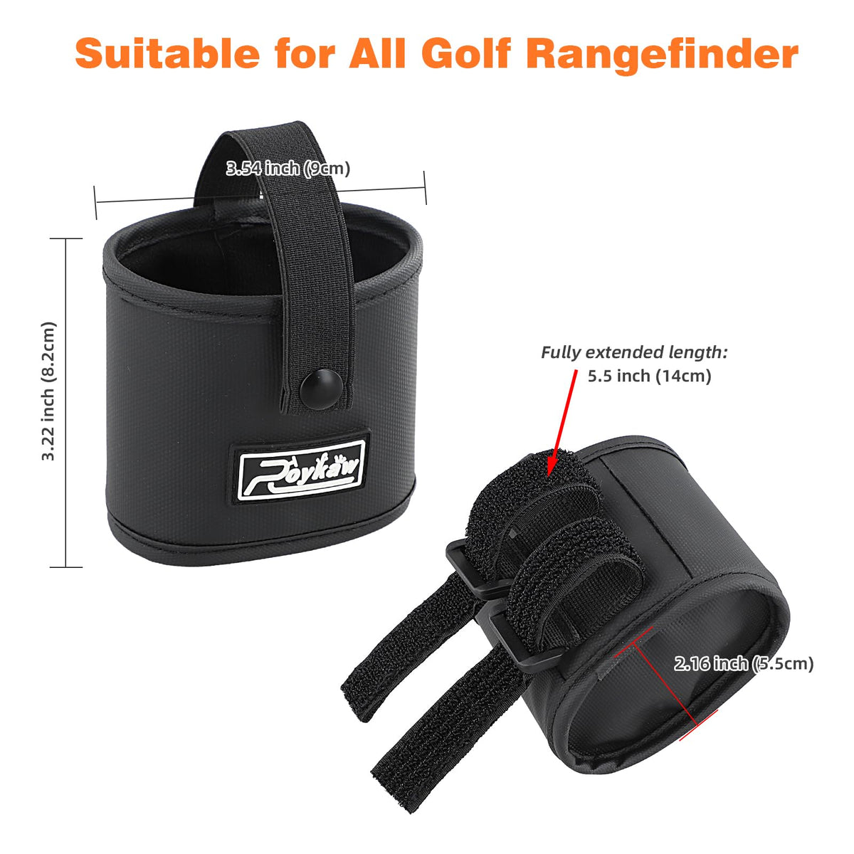 Roykaw dual-strap construction adds durability during golf rounds