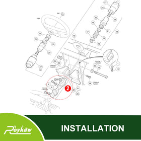 Roykaw durable metal construction detail emphasizes longevity and wear resistance.