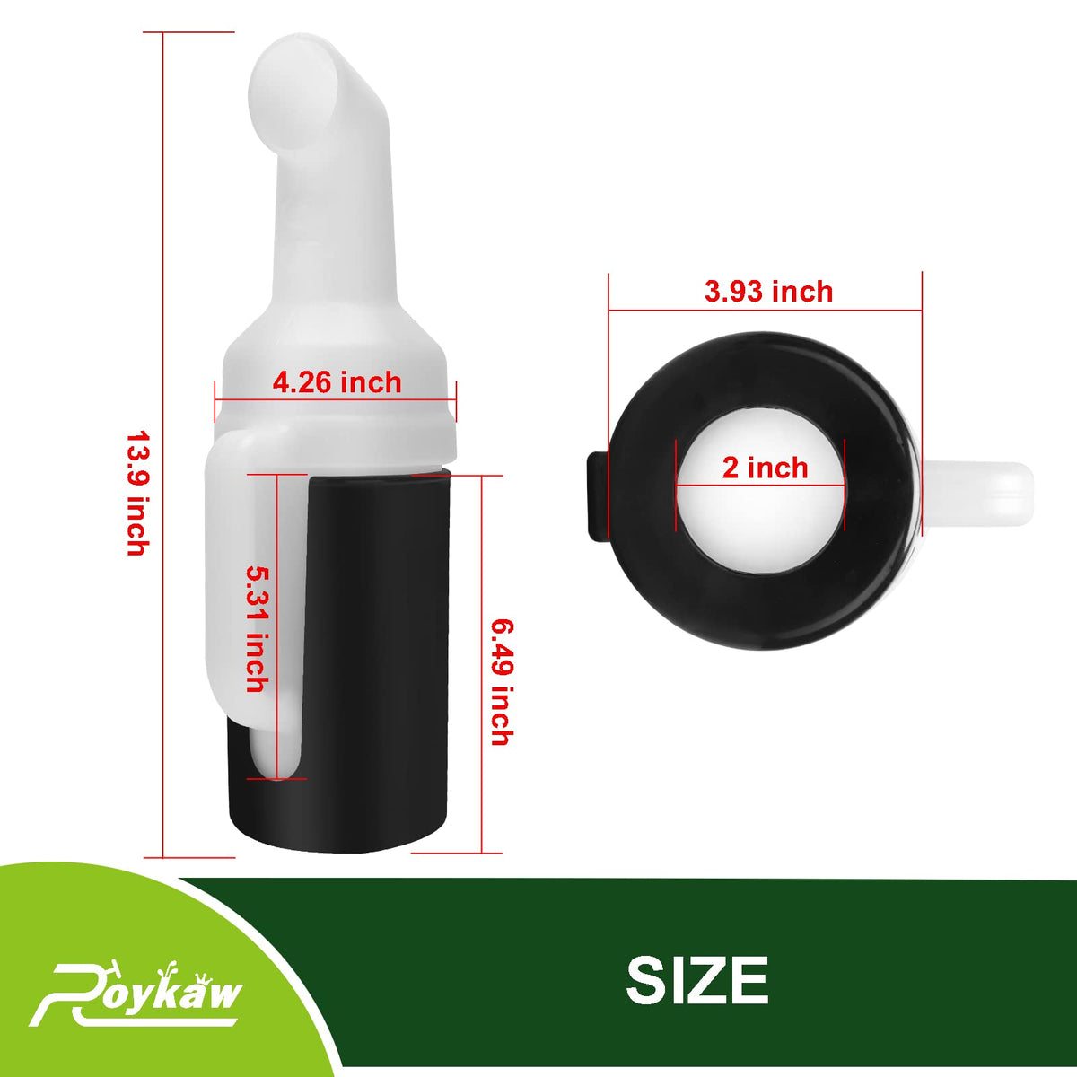 Roykaw sand bottles support quick, five-minute setup