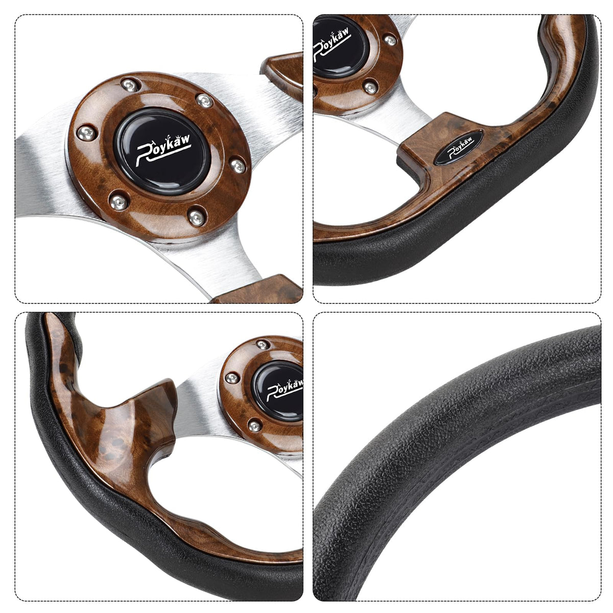 Roykaw easy-install wheel simplifies upgrading your cart's controls.
