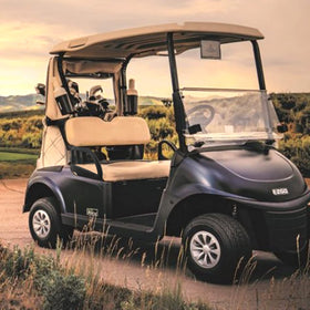  Roykaw ergonomic design inside golf cart cabin for EZGO RXV