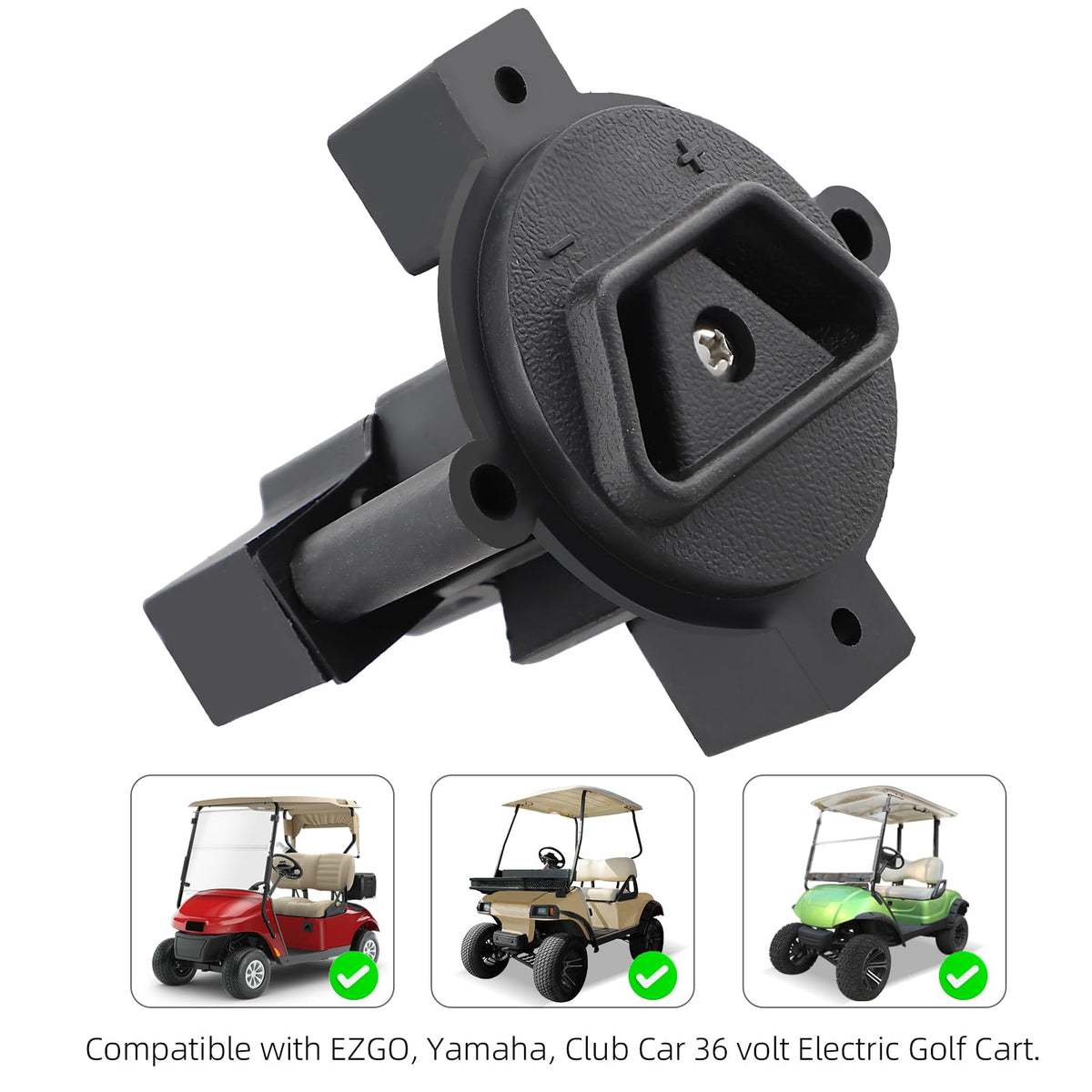Roykaw EZGO 36V compatibility plug ensures seamless replacement