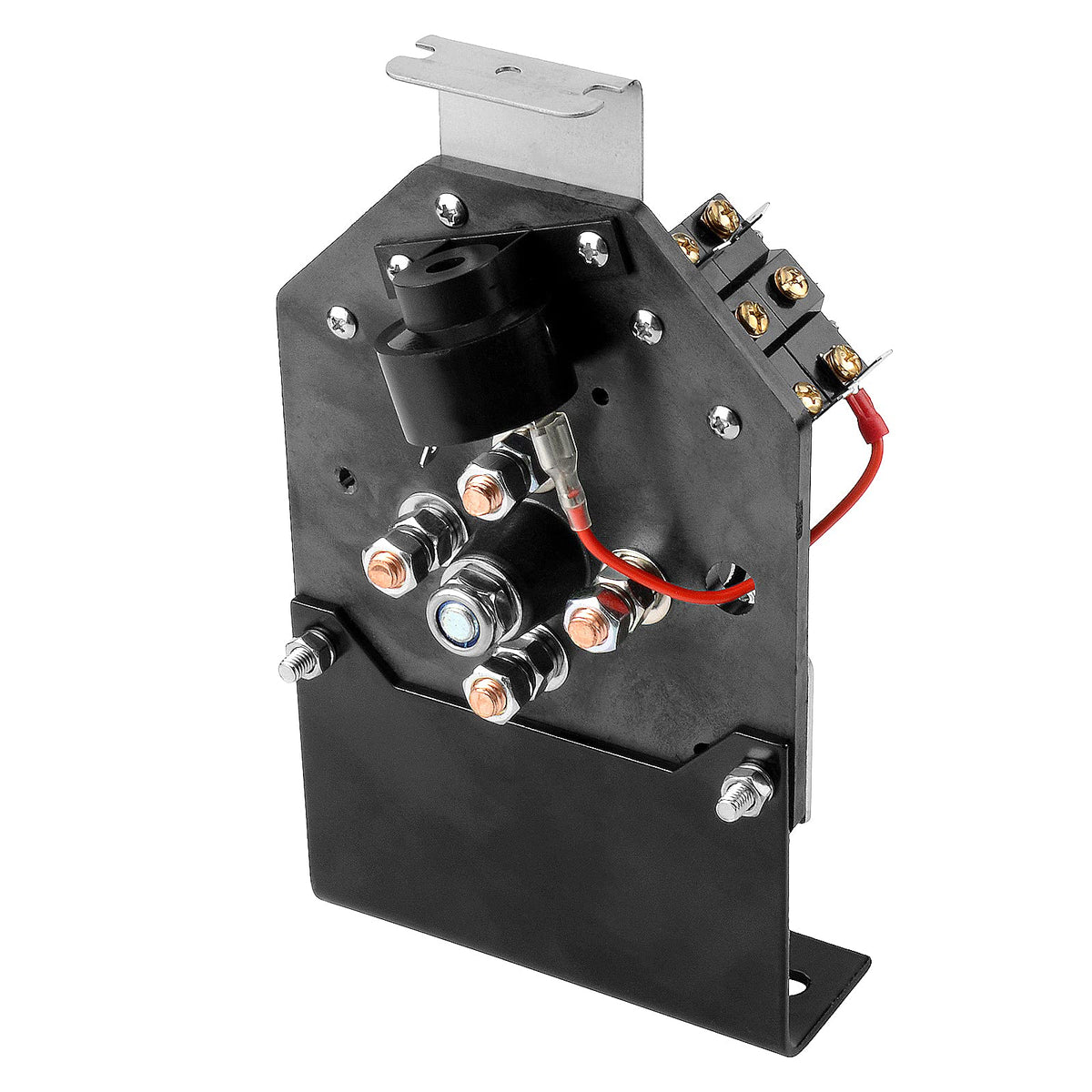 Roykaw EZGO 36V Marathon switch bracket for secure mounting.