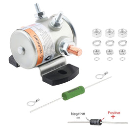 Roykaw EZGO 70-series solenoid resistor included in the kit for protection
