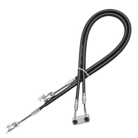 Roykaw EZGO brake cable set passenger side on TXT/Medalist, for balanced stops.