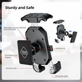 Roykaw frame-fit mount compatible with EZGO, Club Car, and Yamaha carts