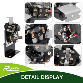 Roykaw EZGO Marathon 36V switch assembly, mounting bracket detail supports sturdy installation.