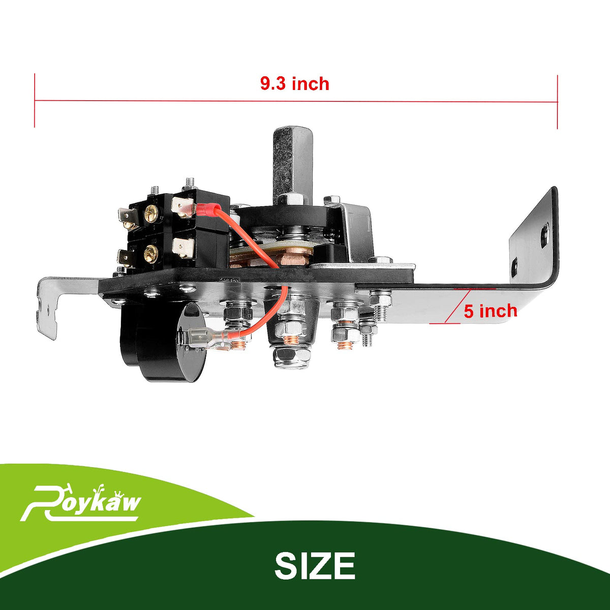Roykaw EZGO Marathon 36V switch assembly, reverse buzzer signals mode clearly to users.
