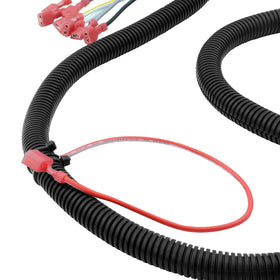 Roykaw EZGO PDS harness back view highlights durable, OEM-grade construction for long-lasting performance.