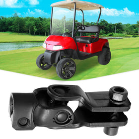 Roykaw EZGO RXV steering-yoke confirms compatibility across gas and electric versions.