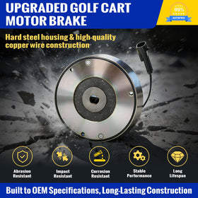 Roykaw EZGO RXV 2011+ brake unit demonstrates compatibility and reliable replacement