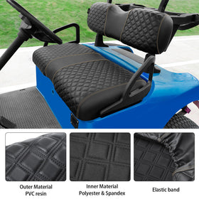 Roykaw EZGO RXV seat cover anti-skid design keeps you in place.