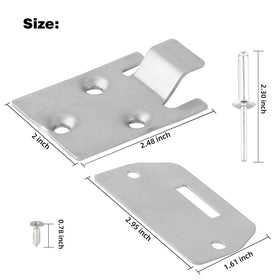 Roykaw EZGO hinge female component compatible with 1995.5-up TXT/ Medalist.