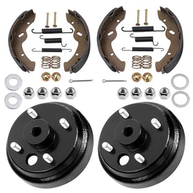 Roykaw EZGO TXT brake drum with 3/4-inch hole and 24 teeth