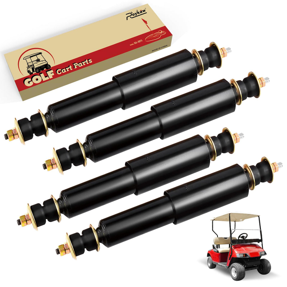 Roykaw EZGO TXT front-rear shock absorbers kit improves ride comfort