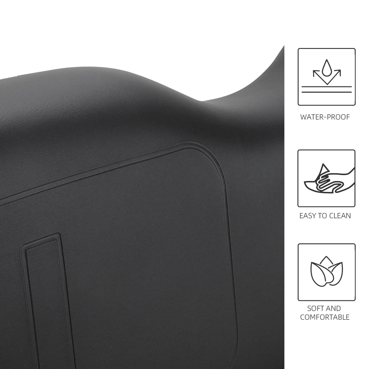 Roykaw EZGO TXT front-seat backrest screws included for drill-free installation.