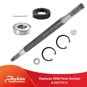 Roykaw EZGO TXT Medalist axle seal installation showing assembly detail.