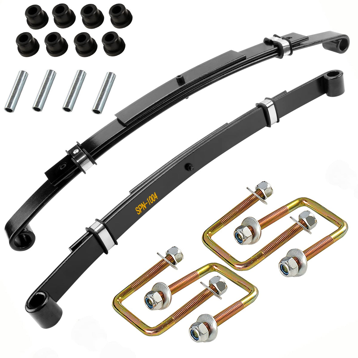 Roykaw EZGO TXT rear 3-leaf spring kit for improved ride stability