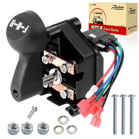 Roykaw forward and reverse switch assembly for Club Car DS provides reliable directional control.